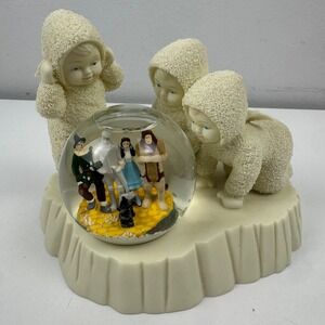 Department 56 Snowbabies Wizard of Oz "They're Coming From Oz Oh My Snow Globe"